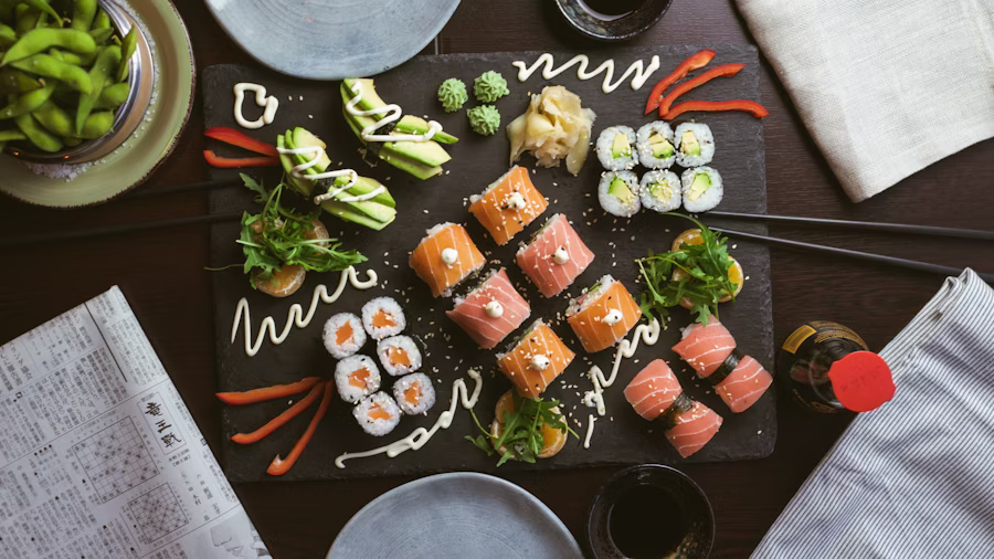 Aburi Salmon Roll Sushi Tei Malang